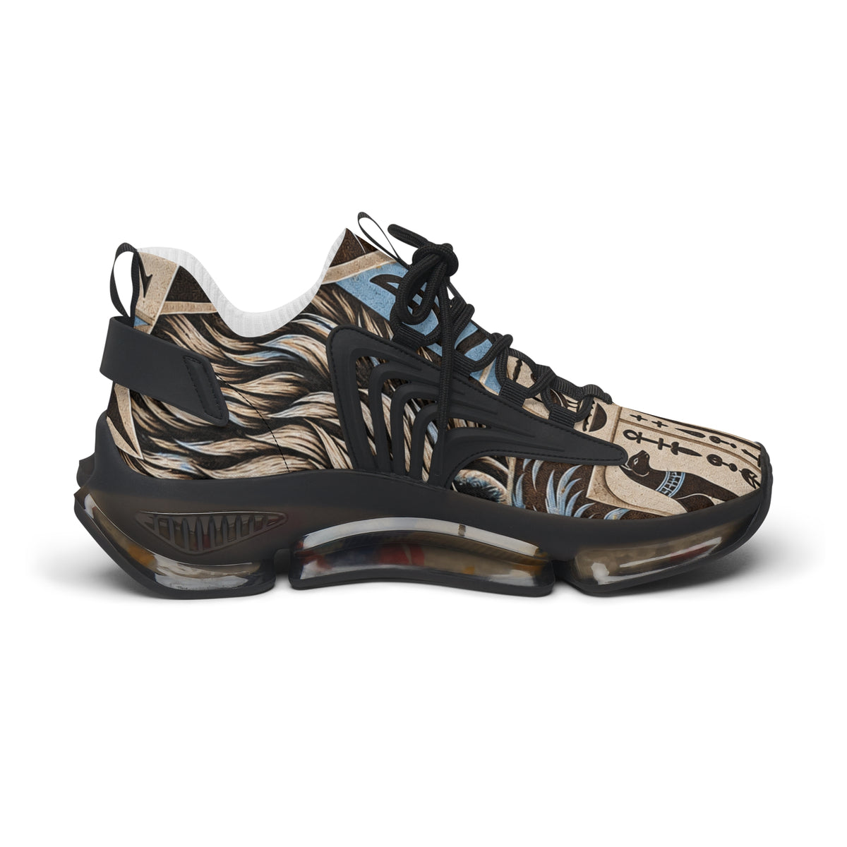 Goldy 1’s Women's Mesh Sneakers — Breathable Statement Athletic Shoes