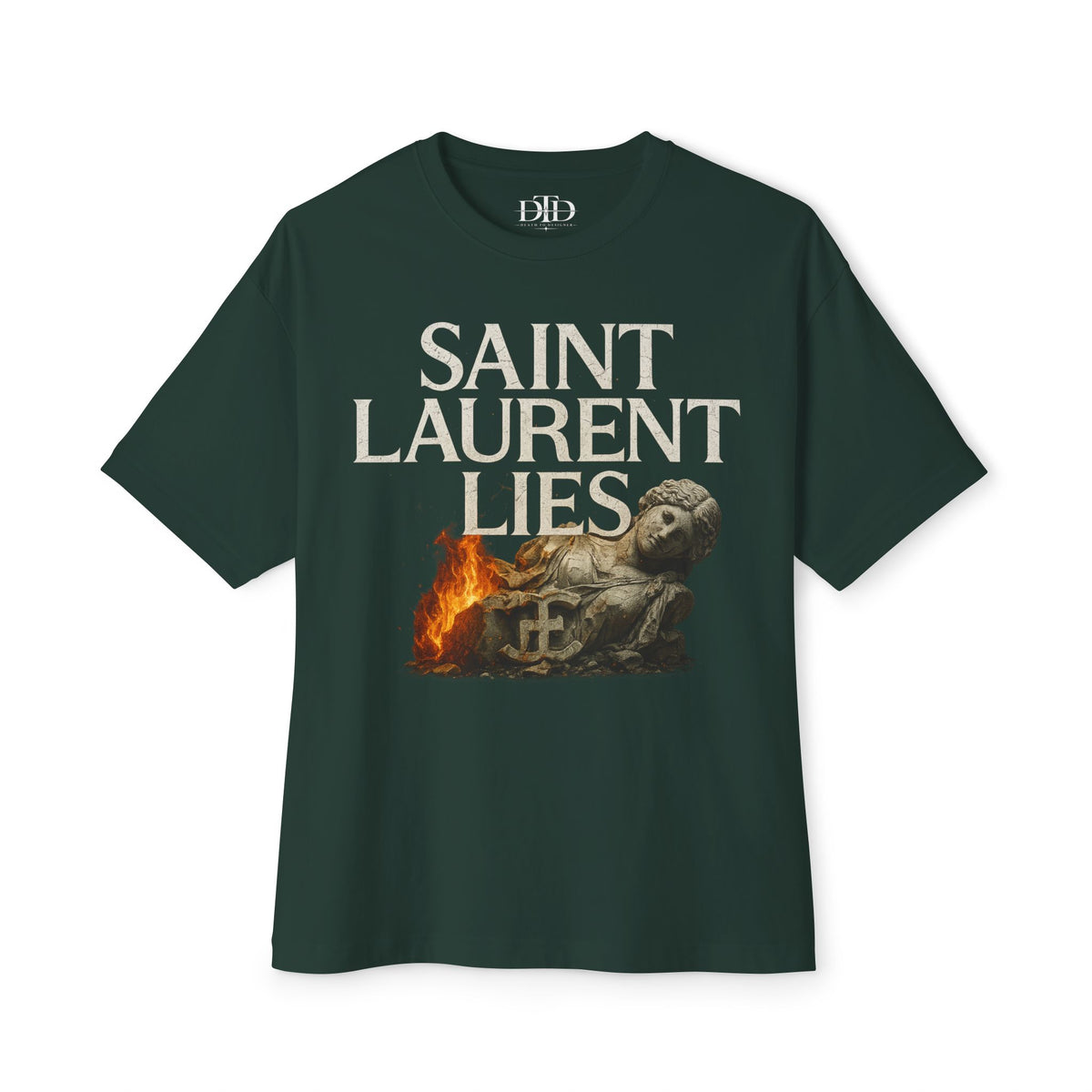 Saint Laurent Lies - Graphic Tee