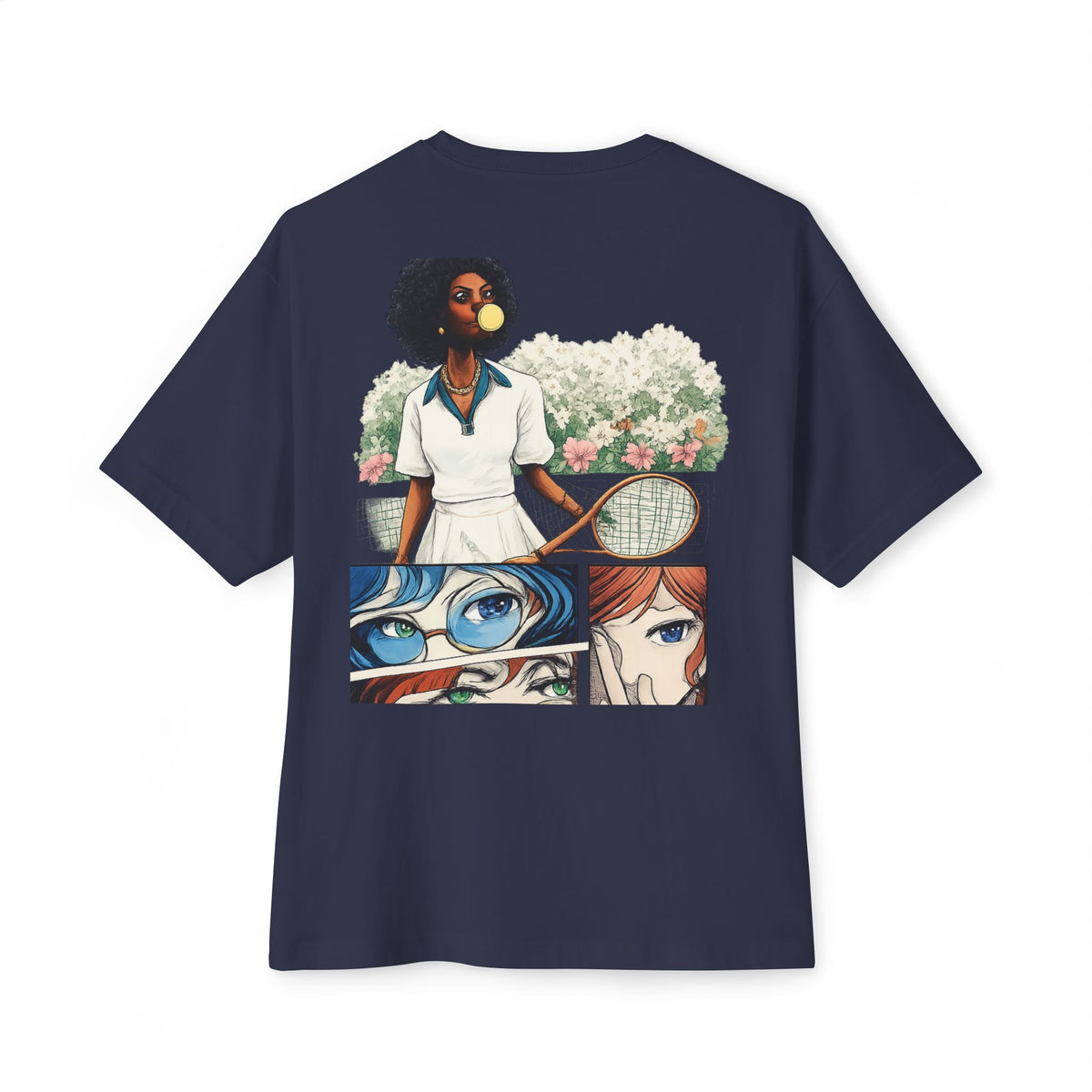 Graphic Tee — "Death to Designer" Anime-Inspired Illustration