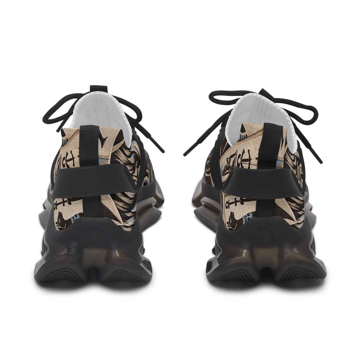 Goldy 1’s Women's Mesh Sneakers — Breathable Statement Athletic Shoes