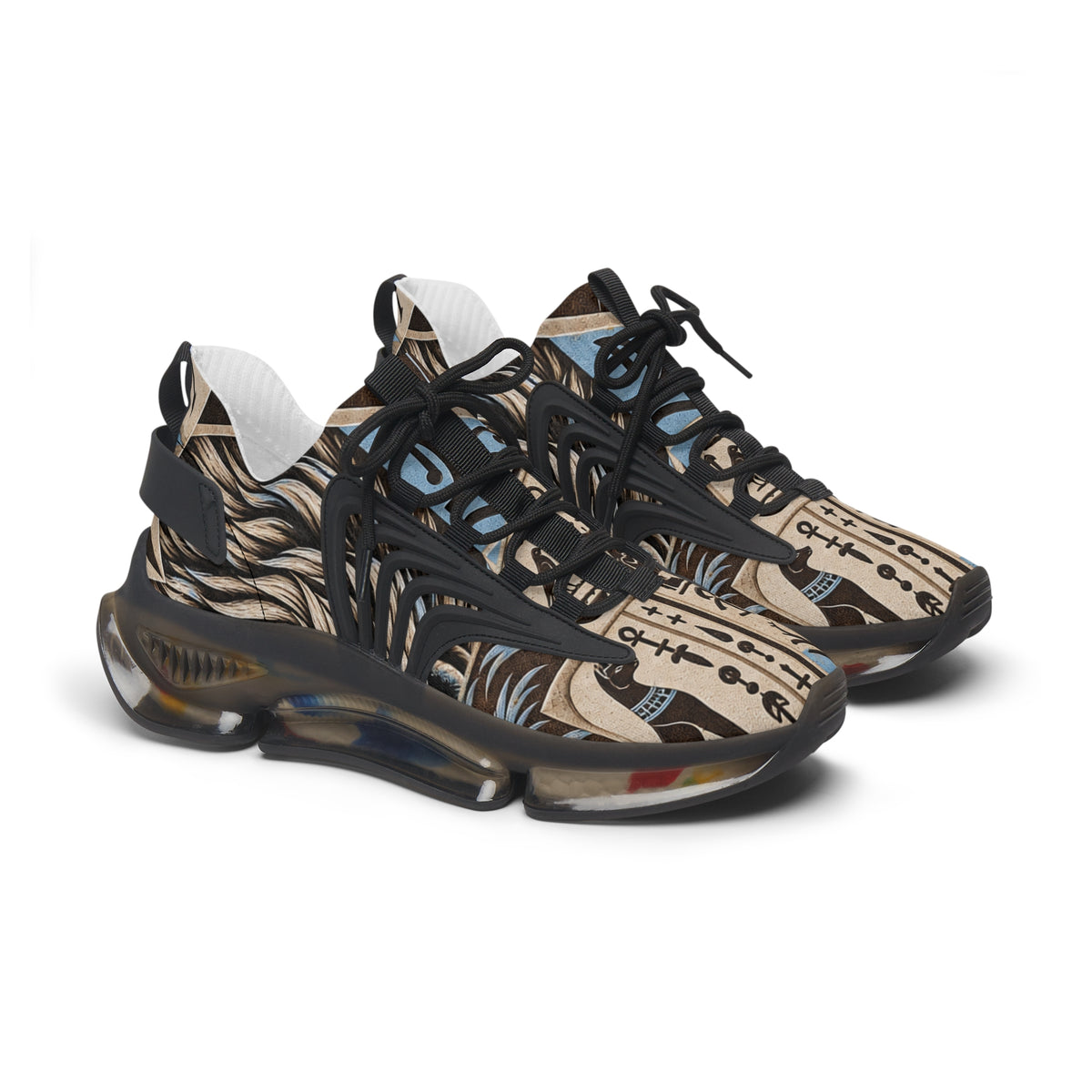 Goldy 1’s Women's Mesh Sneakers — Breathable Statement Athletic Shoes