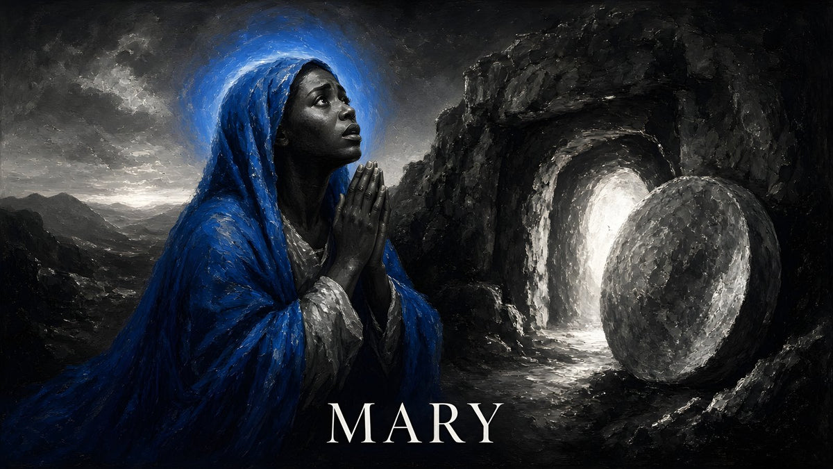 Mary at the Empty Tomb | Godly Women of the Bible | Canvas